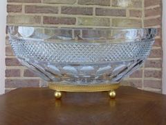 coupe centerpiece in crystal 