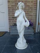 Belle epoque,by E. Battialia Sculpture of a lady