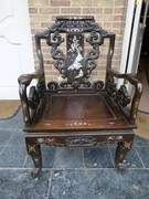 Asiatique Armchair with marquetry