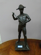 A bronze sculpture by P.Dubois.